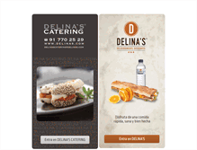 Tablet Screenshot of delinas.com